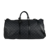 Keepall Bandouliere 55, &pound;950, Handbags, Black, Canvas, Front view